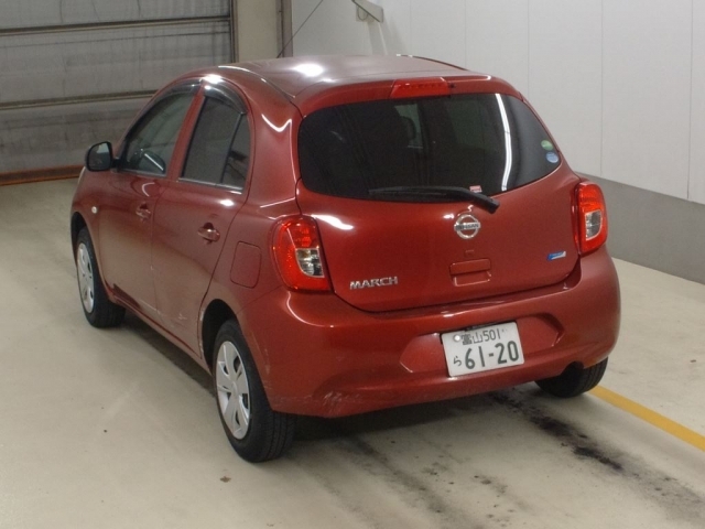 Import and buy NISSAN MARCH 2015 from Japan to Nairobi, Kenya
